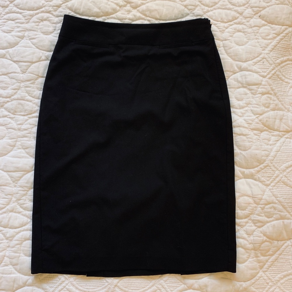 Banana Republic pencil black Skirt 0